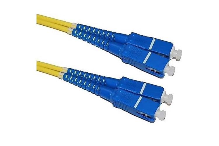 BIFO 1metre SM SC-SC 9/125µ LSZH Duplex Fiber Optik Patch Kablo