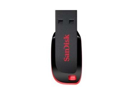 Sandisk SDCZ50-064G-B35 64GB Cruzer Blade 2.0 USB Flash Bellek 