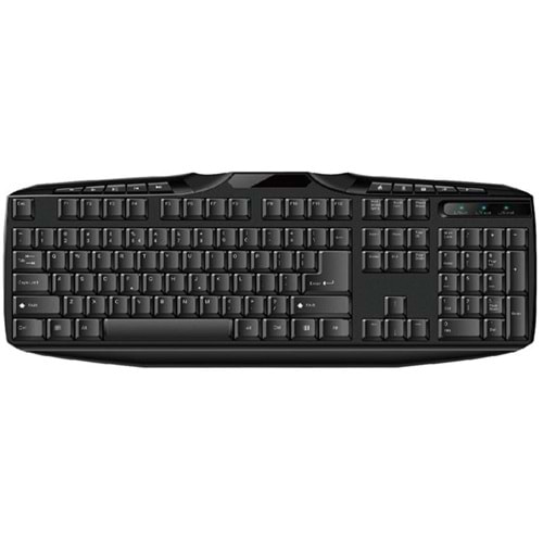 Everest KB-250U Siyah Q Usb Kablolu Multimedya 116 Tuşlu Klavye