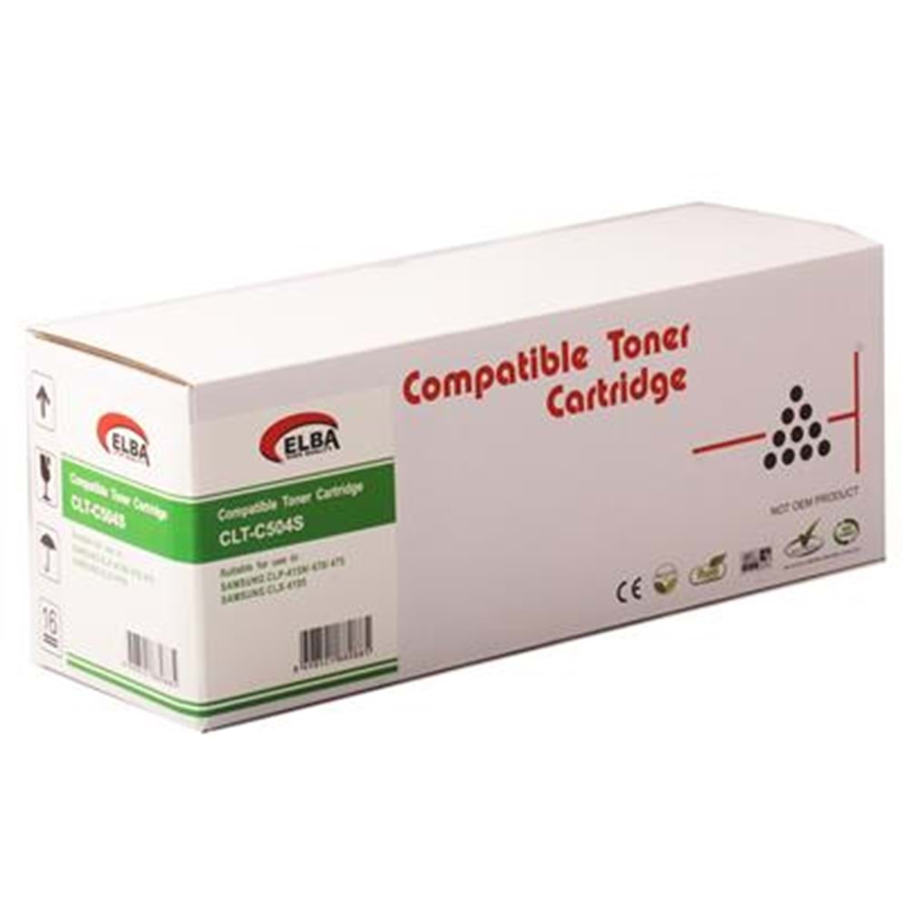 OfisPc Samsung CLT-C504 Muadil Mavi Toner CLP415-4195 
