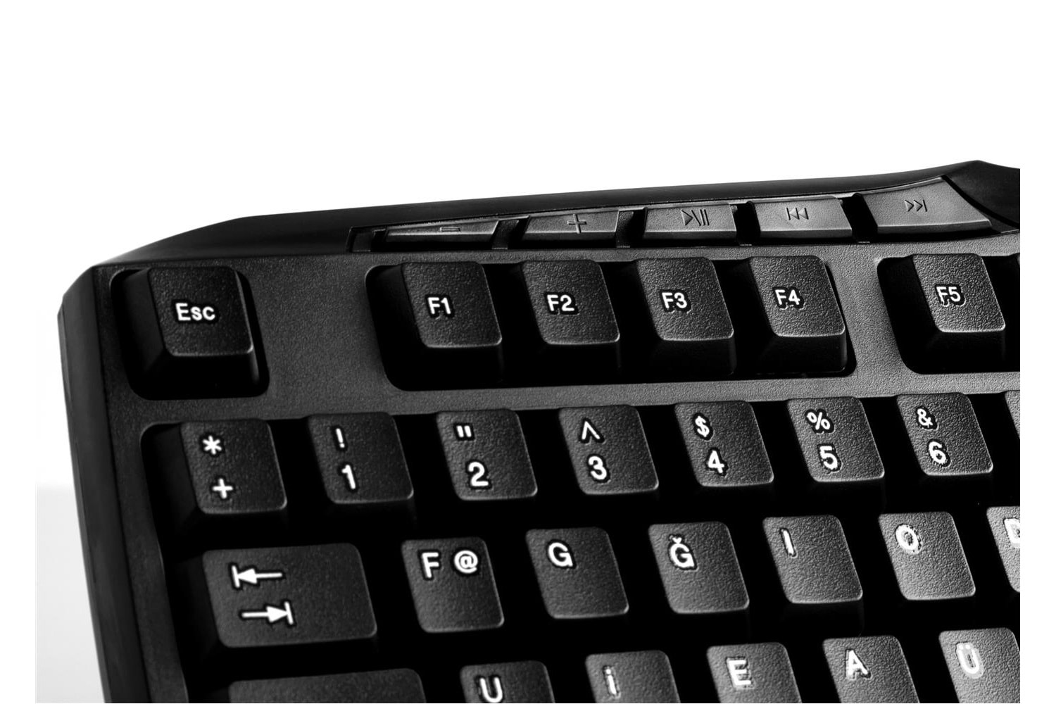 Everest KB-250U Siyah F Usb Kablolu Multimedya 113 Tuşlu Klavye