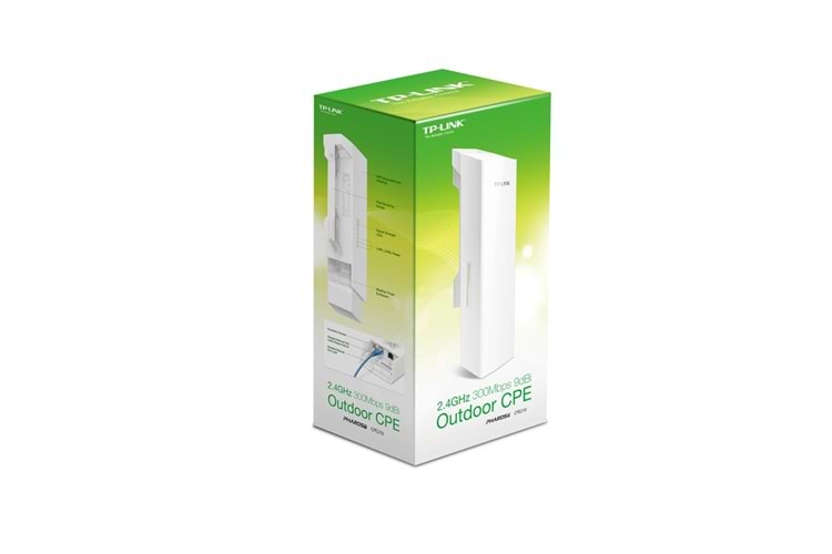 Tp-Link CPE210 Outdoor 300 Mbps 9dBi Dış Mekan Access Point