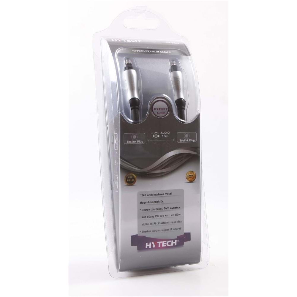 Hytech HY-P555 10mt Optik Ses Kablosu
