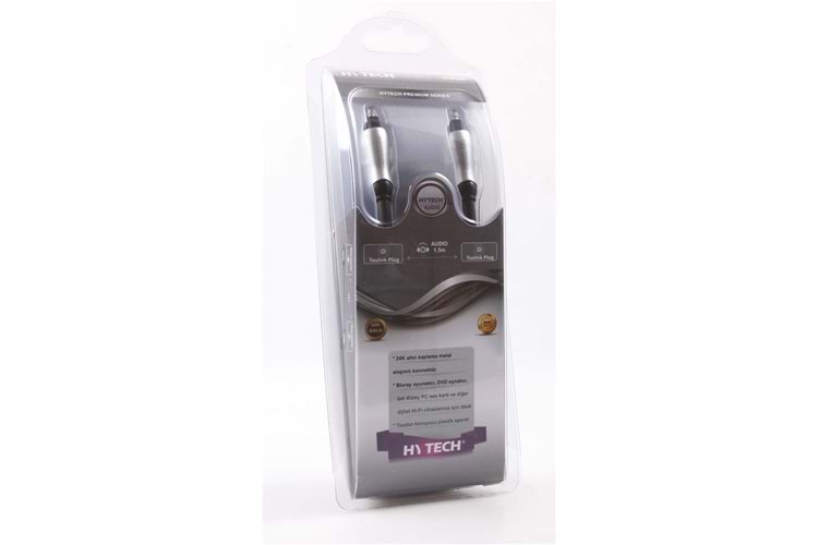 Hytech HY-P555 10mt Optik Ses Kablosu