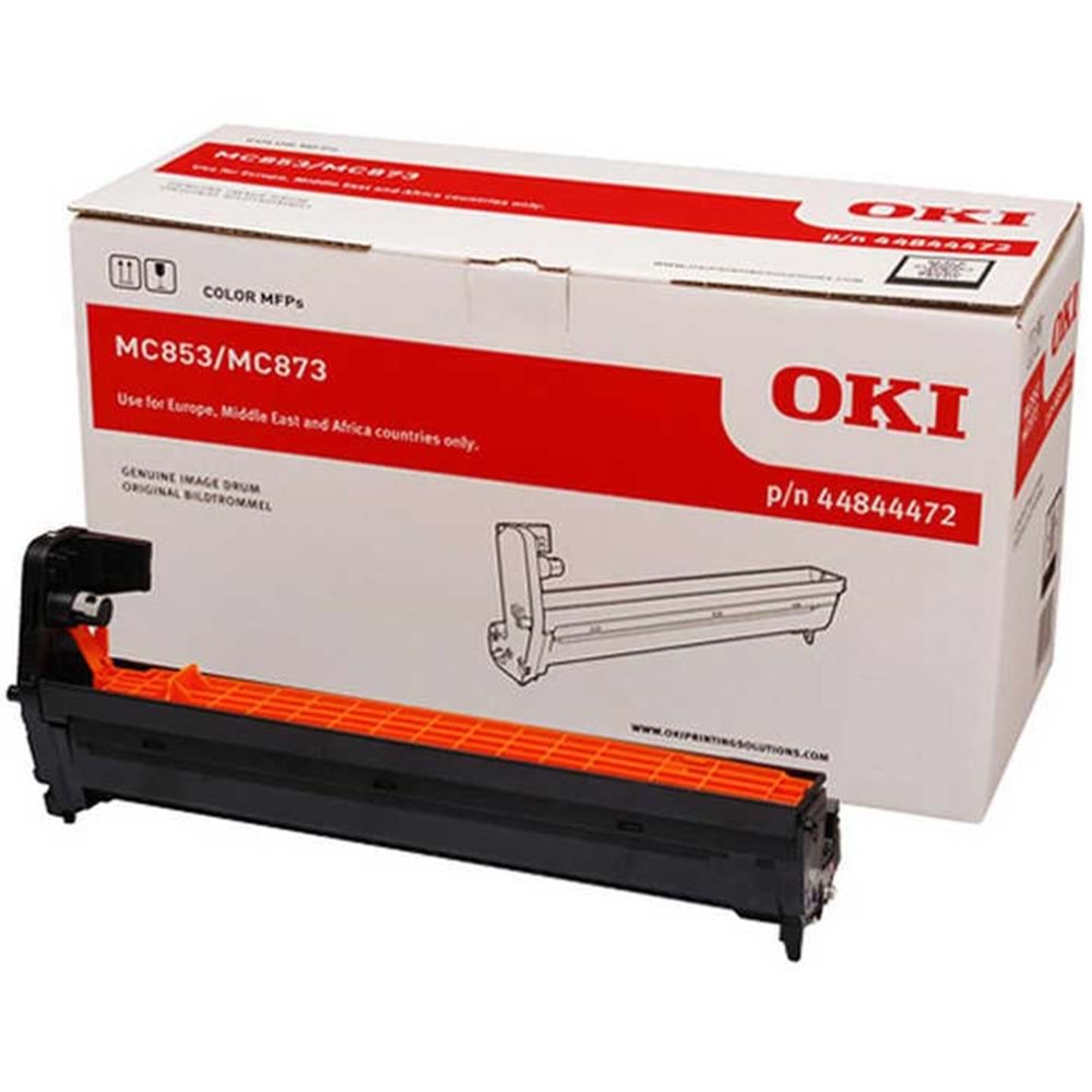OKI 44844472 SİYAH DRUM ( GÖRÜNTÜLEME SİLİNDİRİ ) - MC853, MC873, MC883 - 30000 SAYFA