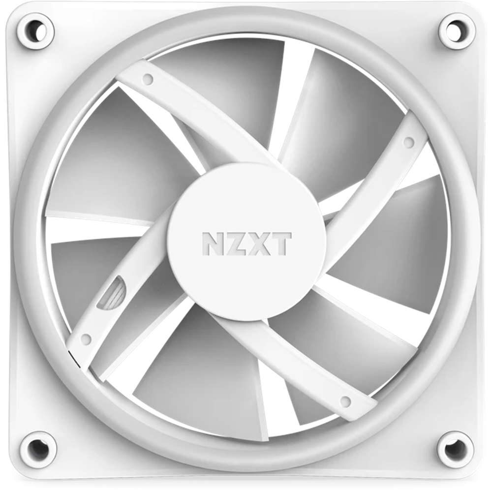 NZXT 140MM RF-D14SF-W1 F140 RGB Duo Single Kasa Fanı Beyaz