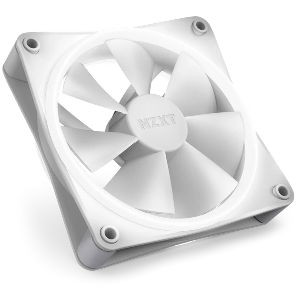 NZXT 140MM RF-D14SF-W1 F140 RGB Duo Single Kasa Fanı Beyaz