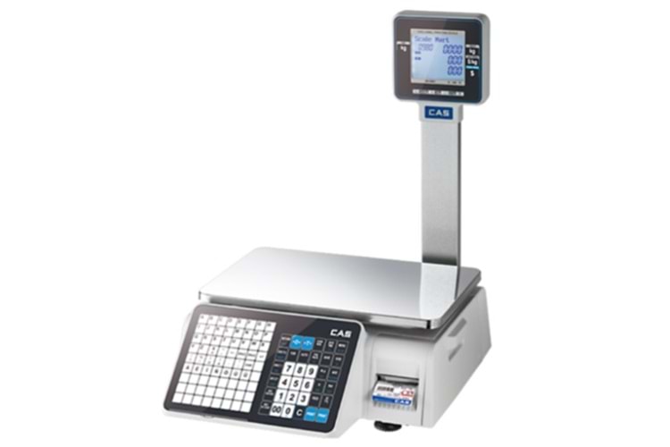 CAS CL3000 15KG Termal Barkodlu Terazi Ethernet