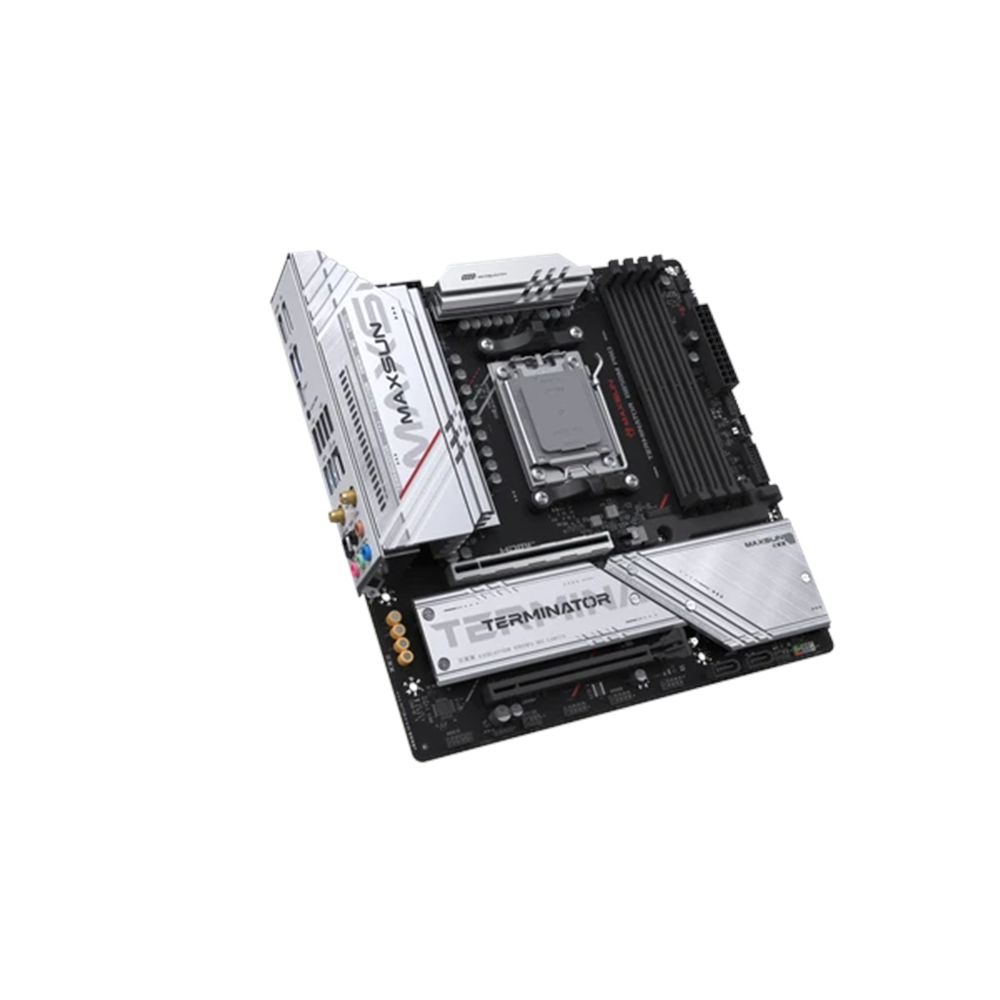 MAXUN TERMINATOR B850M PRO WIFI6E DDR5 HDMI-DP TYPEC PCIE 5.0 AM5 mATX