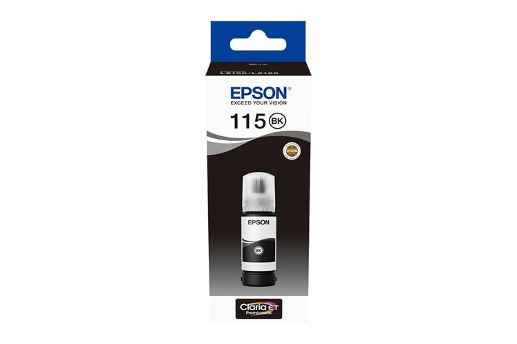 EPSON C13T07D14A (115) Foto Siyah 70ml Tanklı Sistem Mürekkebi
