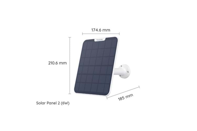 REOLINK Solar Panel 2 5.8Watt Beyaz