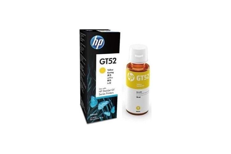 HP GT52 Yellow Sarı Mürekkep M0H56AE