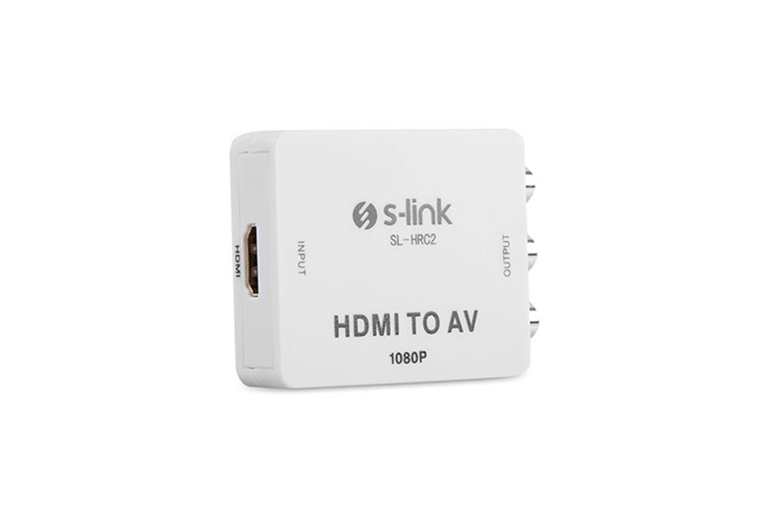 S-link SL-HRC2 Hdmı To Av 1080p Mini Model Dönüştürücü