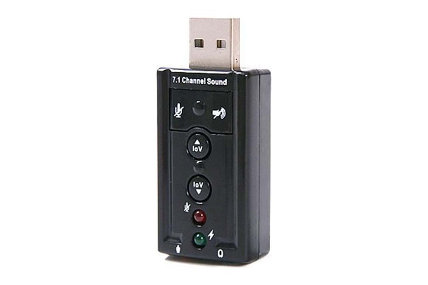 Hytech HY-U717 Usb 2.0 7.1 ch Ses Kartı