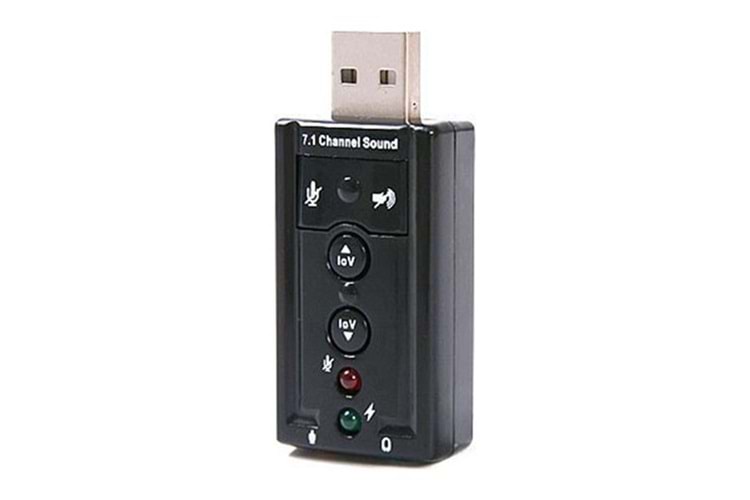 Hytech HY-U717 Usb 2.0 7.1 ch Ses Kartı