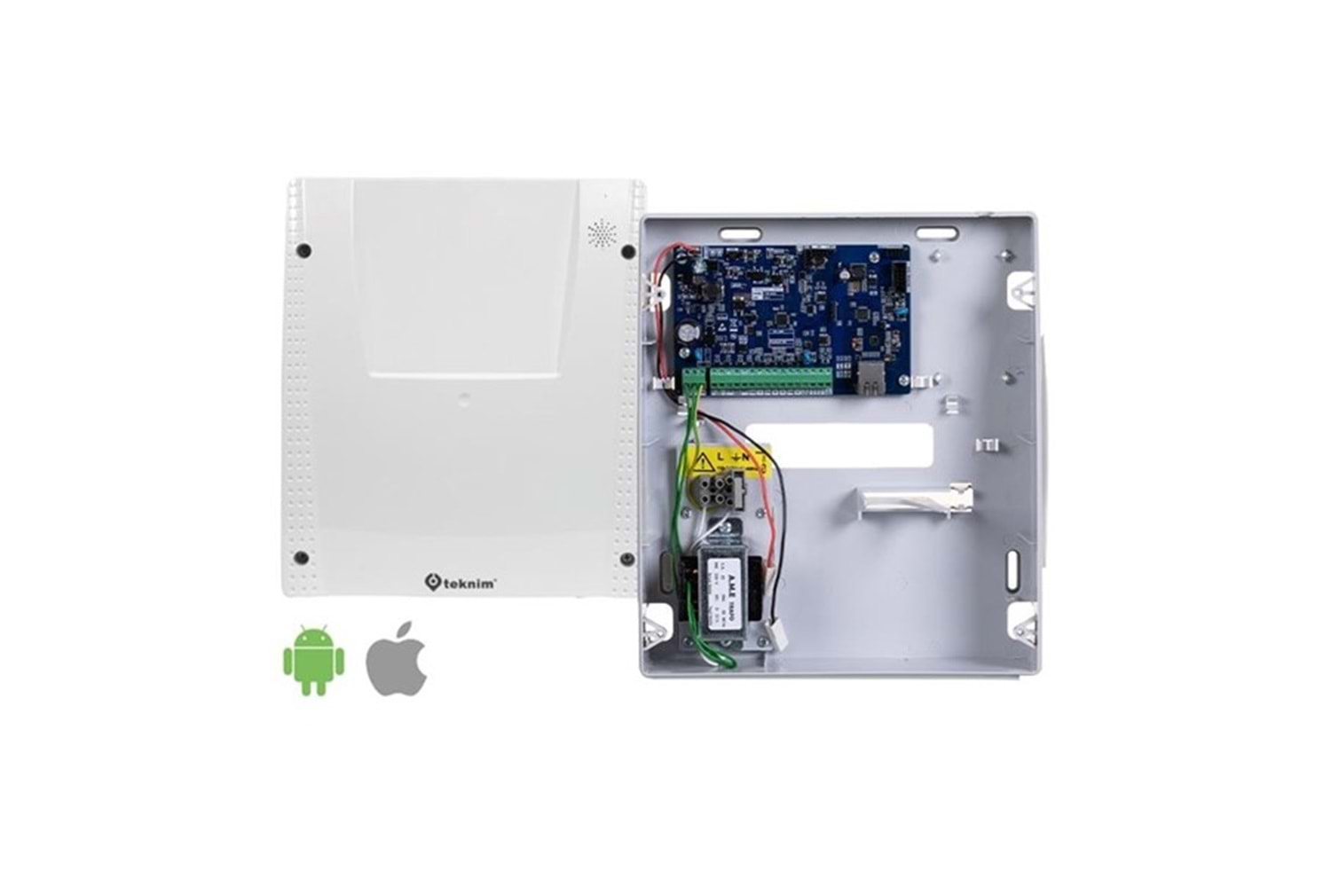 TEKNİM TSP-5334 4+4 Zonlu Ethernet/Network Alarm Paneli (Aküsüz)