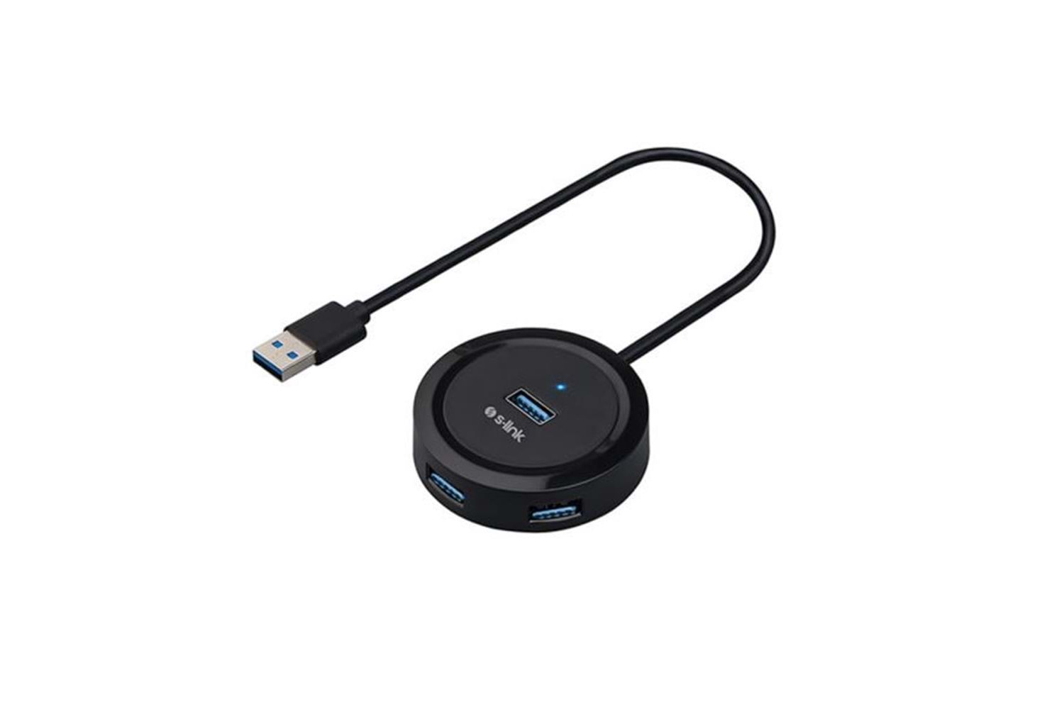 S-link Swapp SW-U300 4 Port Usb 3.0 Gri Hub
