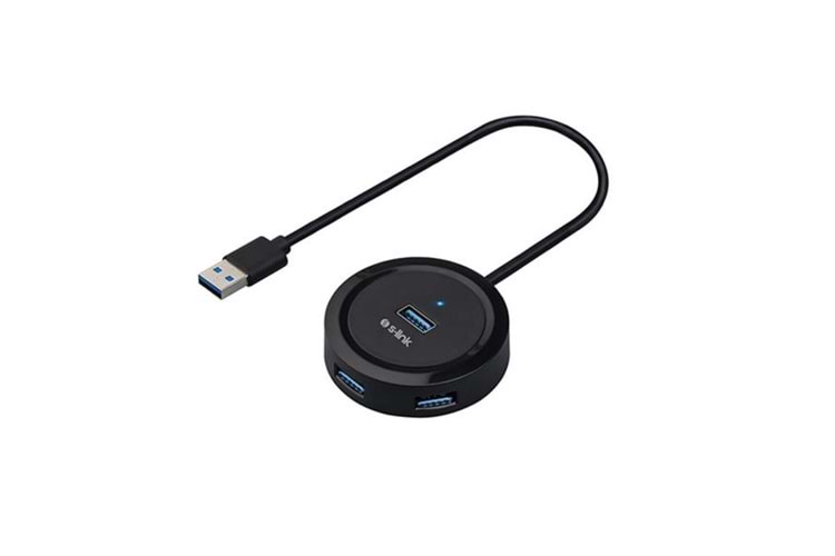 S-link Swapp SW-U300 4 Port Usb 3.0 Gri Hub