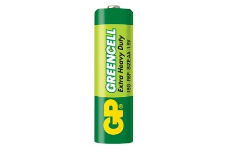 GP Greencel R6 AA Boy Çinko Kalem Pil 4'lü Paket GP15G-U4