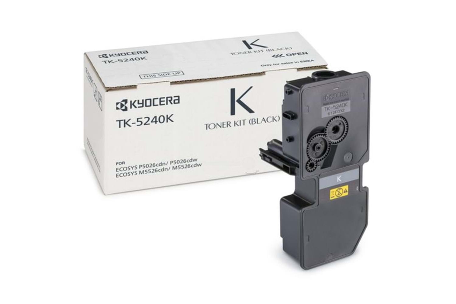 Kyocera TK-5240K Black Siyah Orjinal Fotokopi Toneri Ecosys M5526cdn-5526cdw P5026cdn-5026cdw 4.000