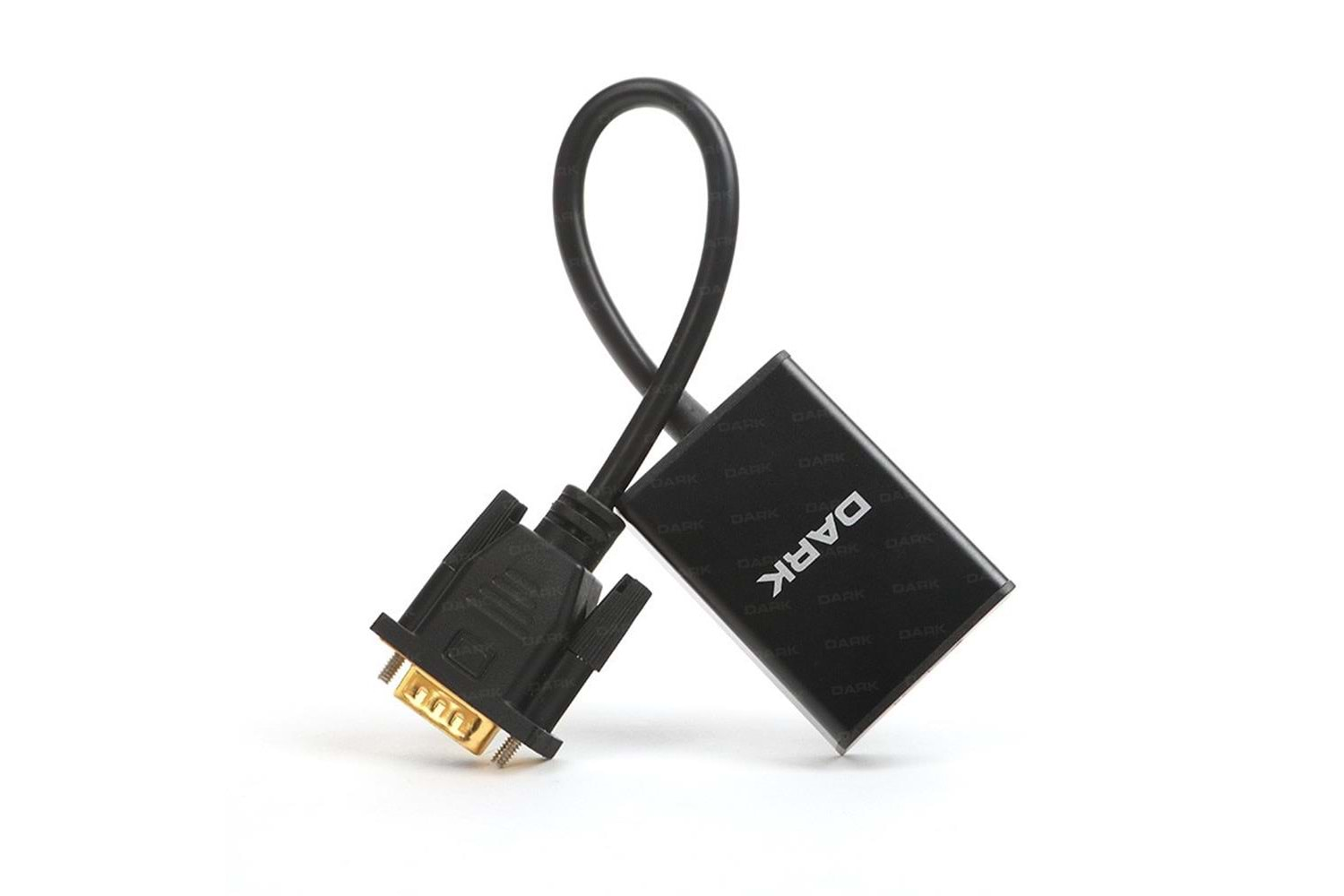 Dark DK HD AVGAXHDMI2 VGA to HDMI Dönüştürücü Siyah