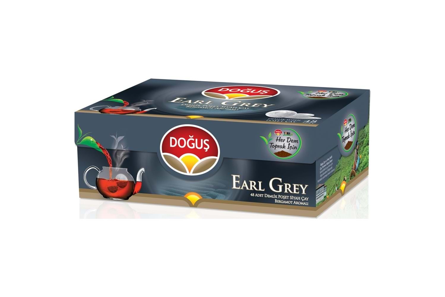 Doğuş Early Grey Demlik Poşet Çay 48x3.2 gr