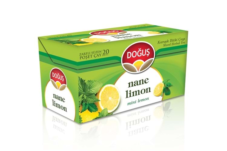 Doğuş Nane Limon Bitki Çayı Süzen Poşet 20x2gr