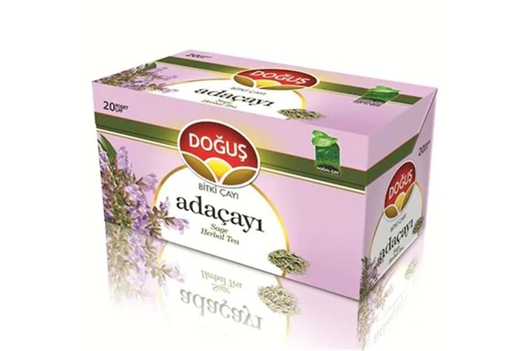 Doğuş Adaçayı Bitki Çayı Süzen Poşet Çay 20x1.3 gr