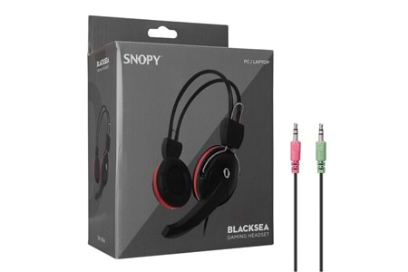 Snopy SN-88A BLACKSEA Gaming Oyuncu Mikrofonlu Kulaklık