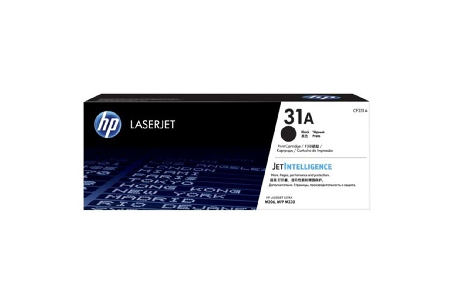 HP 31A Black Siyah 5.000 Sayfa Toner CF231A