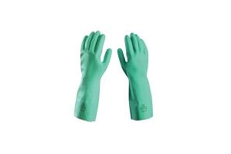 Beybi Nitril NTL-38 Yeşil 10 Beden İş Eldiveni 10lu Paket