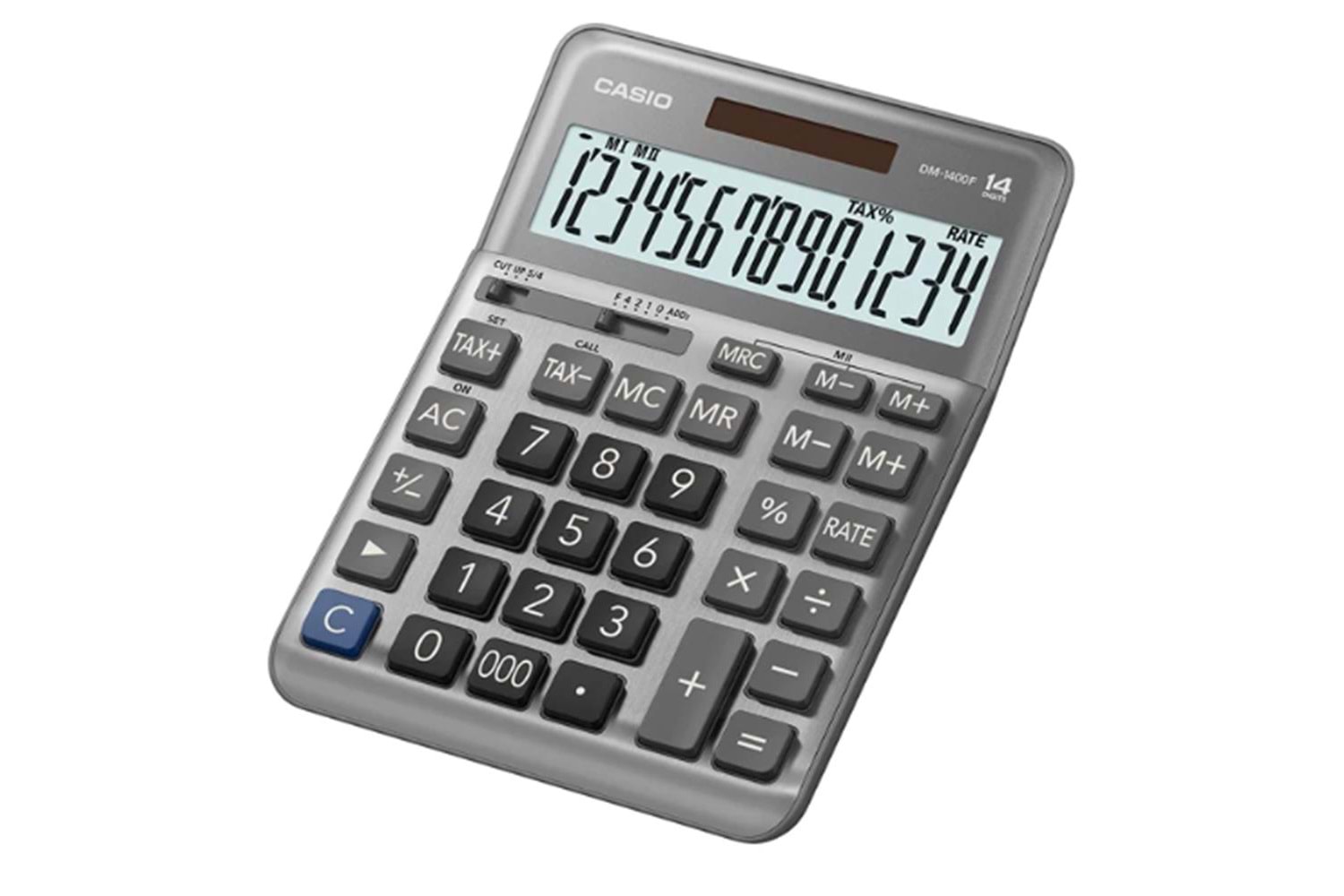 Casio DM-1400F 14 Hane Masa Üstü Hesap Makinesi