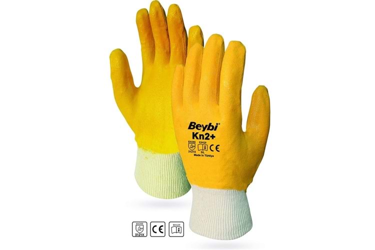 Beybi Nitirl PMK KN2+Plus Eldiven 9 Beden 12li Paket