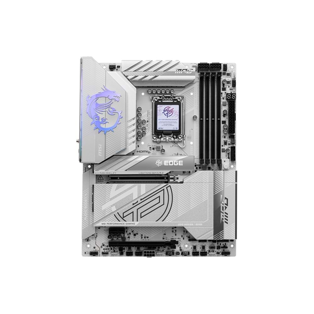 MSI MPG Z890 EDGE TI WIFI7 DDR5 HDMI-DO TYPEC PCIE 5.0 1851p ATX