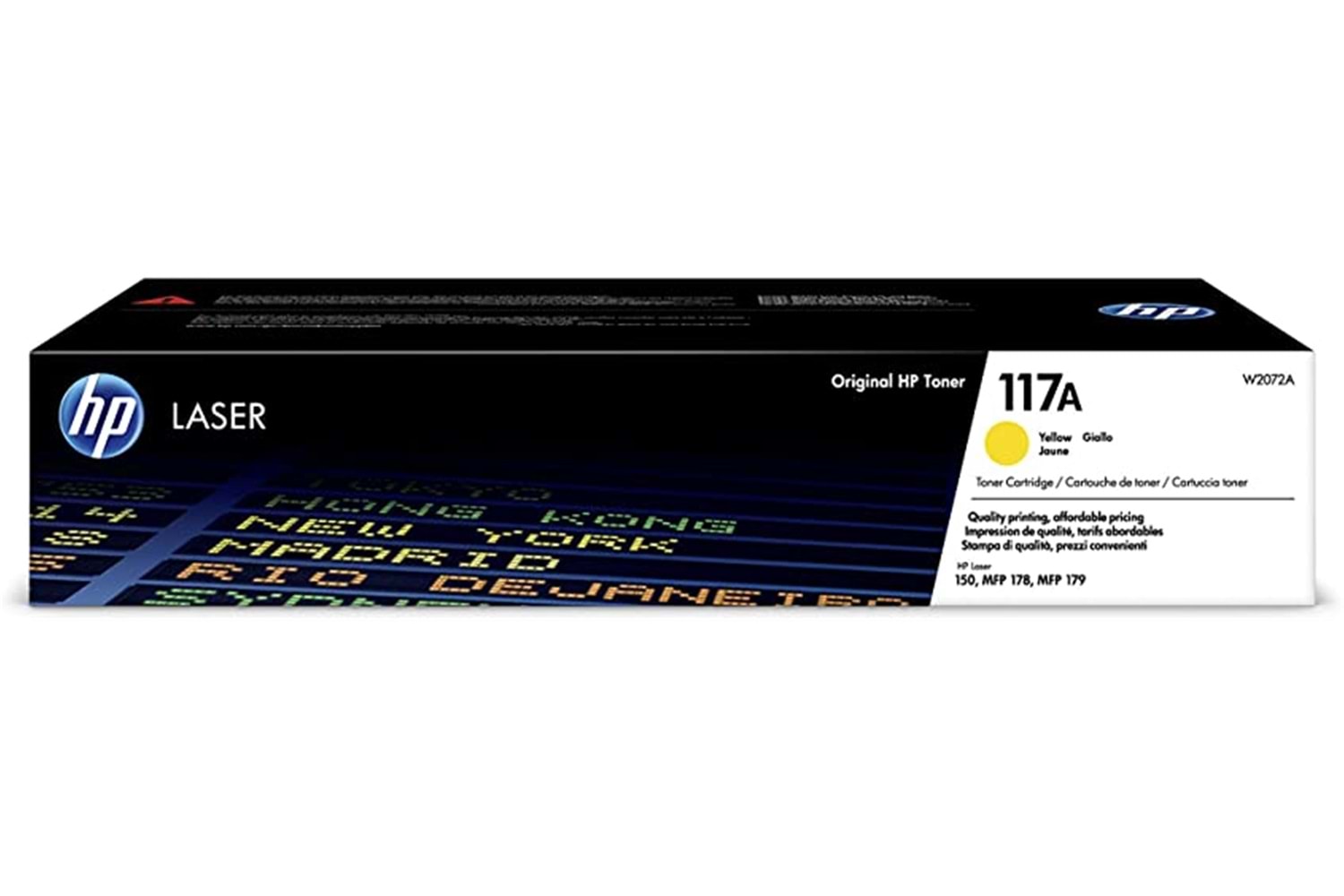 HP 117A Yellow Sarı 700 Sayfa Toner W2072A