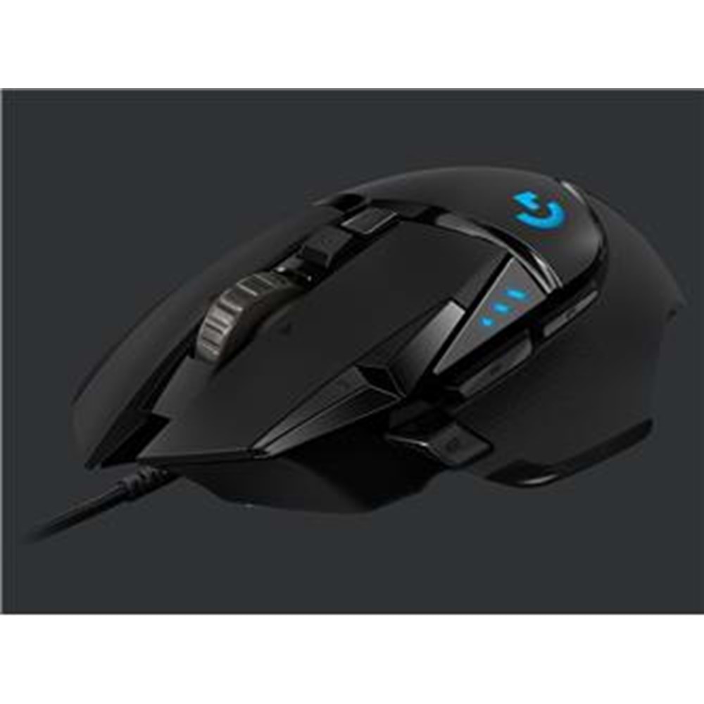 Logitech 910-005471 G502 HERO High Performance Wired Gaming Oyuncu Mouse 16.000 DPI RGB Optik 