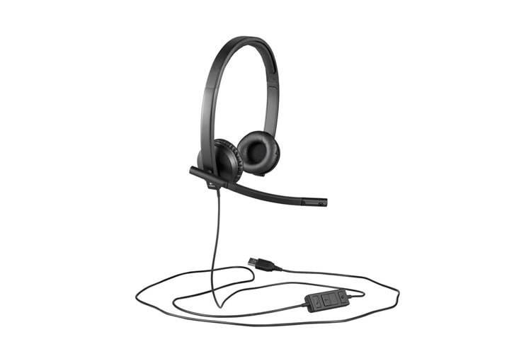 Logitech 981-000575 H570E Stereo Usb Çift Taraflı Headset Mikrofonlu Kulaklık