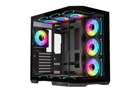 Dark GUARDIAN PRO 4x12cm Adreslenebilir RGB Fan USB3.0 T-Glass ATX Oyuncu Kasası
