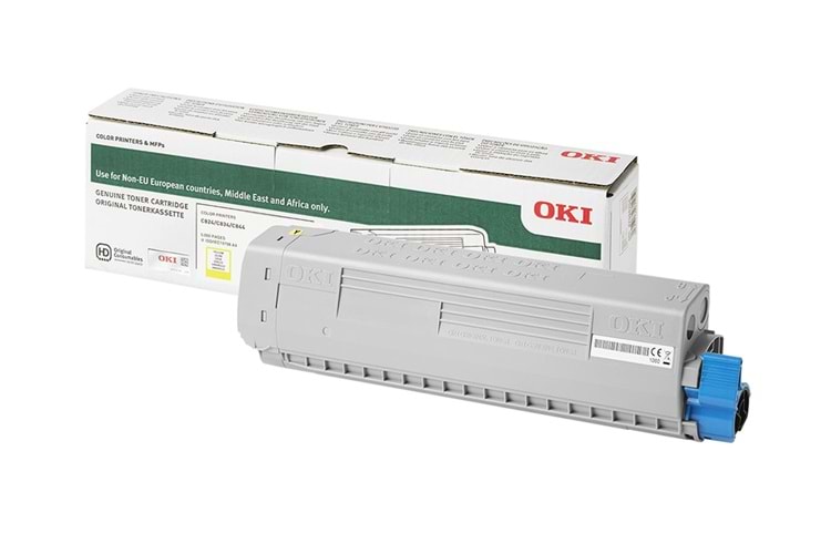 Oki C824-834-844 5bin Sayfa Yellow Sarı Toner 47095701