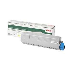 OKI 47095701 TONER-Y-C824-C834-C844-5K SARI TONER 5000 SAYFA