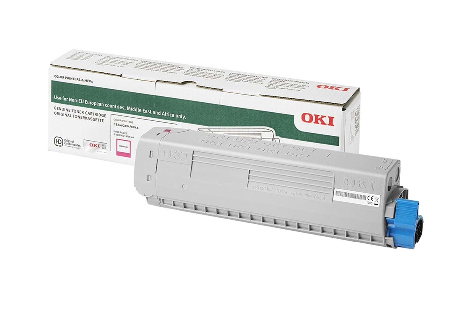 Oki C824-834-844 5bin Sayfa Magenta Kırmızı Toner 47095702