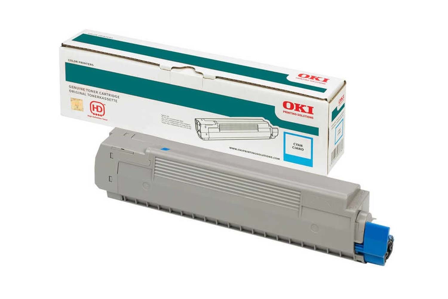 Oki C824-834-844 5bin Sayfa Cyan Mavi Toner 47095703