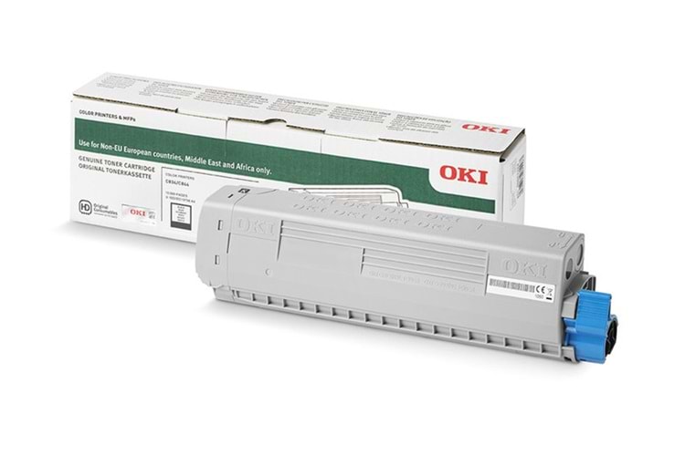 Oki C824-834-844 5bin Sayfa Black Siyah Toner 47095704
