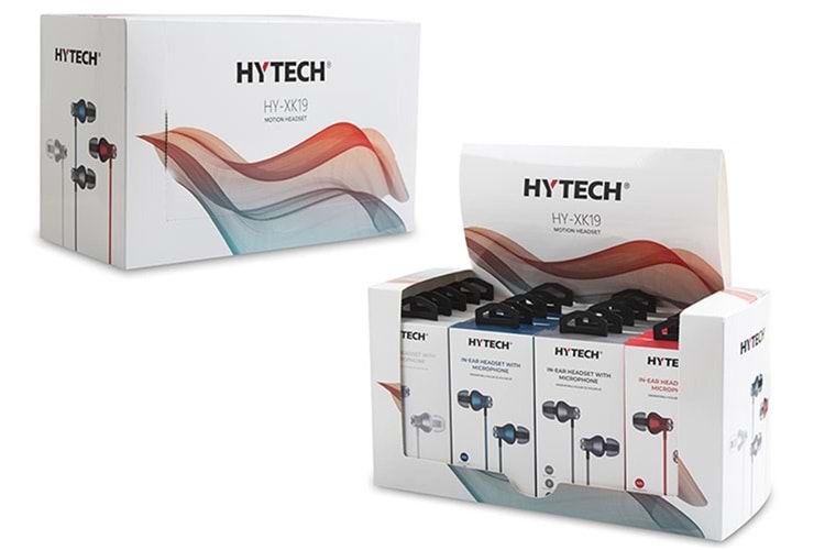 Hytech Hy-XK19 Kırmızı Mobil Uyumlu Kulak İçi Mikrofonlu Kulaklık