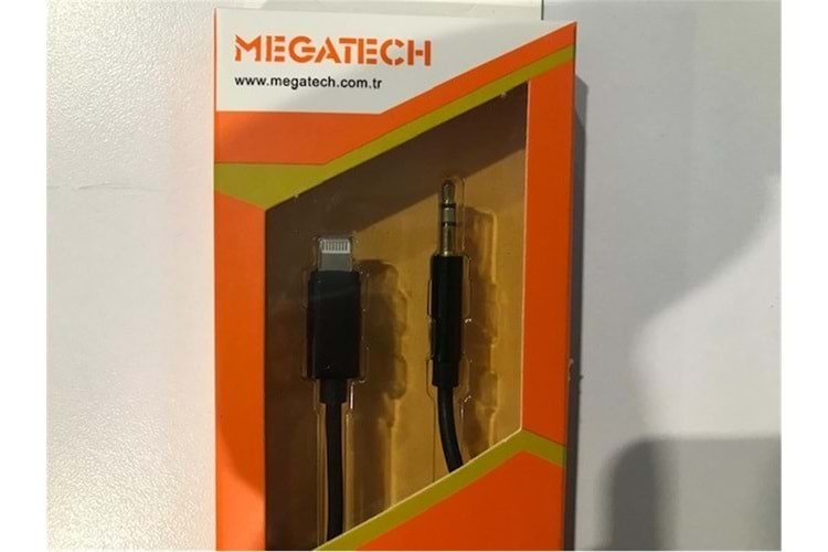 Megatech Jh-023 Ligtning to 3.5 Aux Audio Kablo