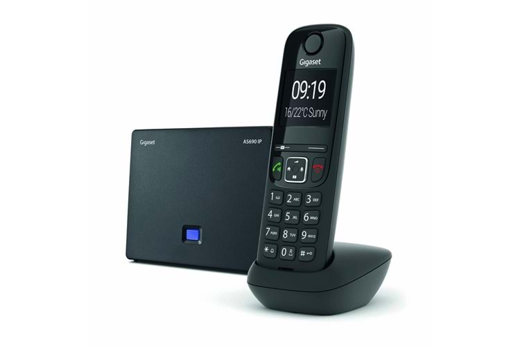 Gigaset AS690 IP Siyah Telsiz Dect Telefon 2