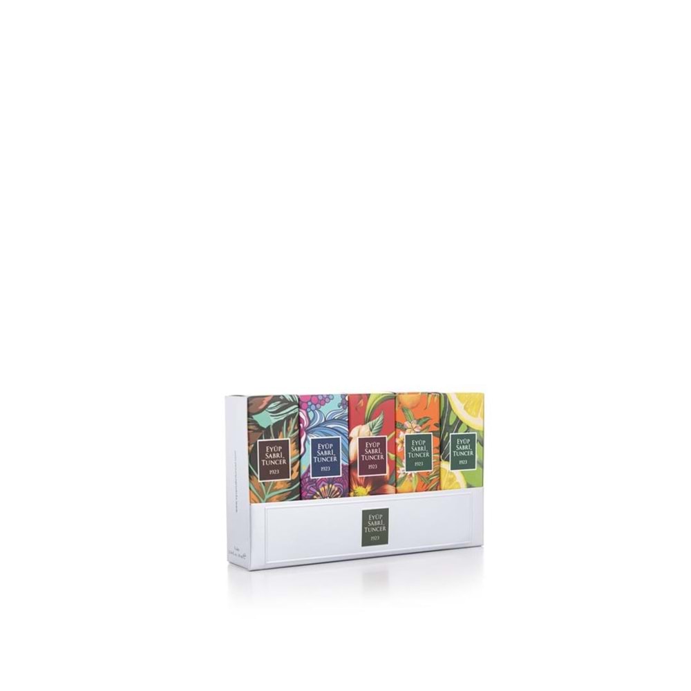 Eyüp S.T Set-1 16ml 5Li Cam Şişe Sprey Kolonya (A.Zeytin-P.Geceleri-Yasemin-Y.Ormanları-Gardenya)
