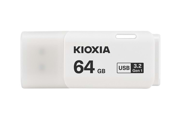 Kioxia 64GB U301 Beyaz USB 3.2 Gen 1 Flash Bellek