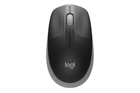 Logitech 910-005905 M190 Kömür Siyahı Büyük Boy Kablosuz Mouse Optik 1000 Dpı Buton