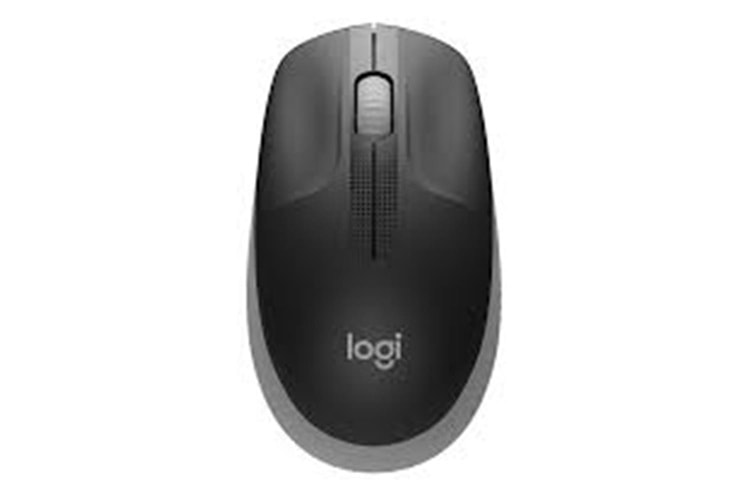 Logitech 910-005905 M190 Kömür Siyahı Büyük Boy Kablosuz Mouse Optik 1000 Dpı Buton